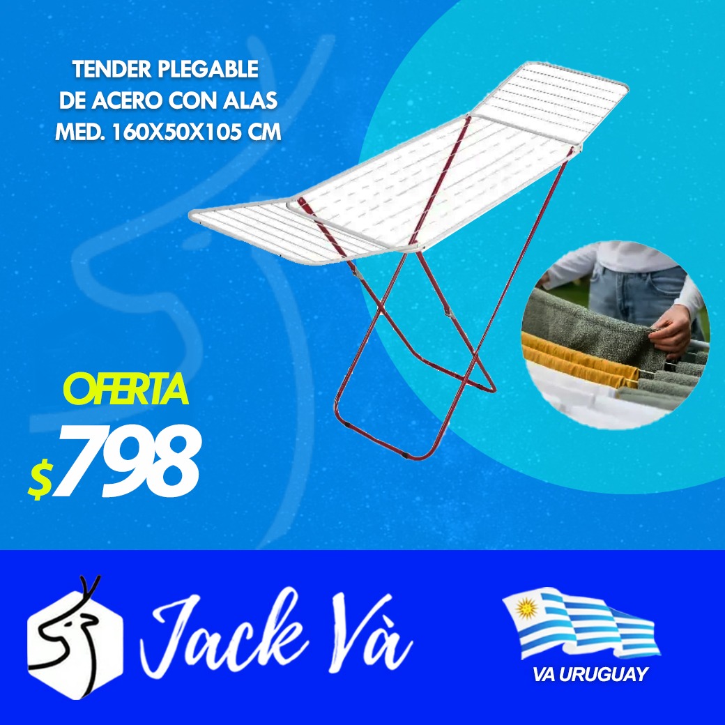 Electrodomestico-tender plegable-1 - Hogar y Bazar